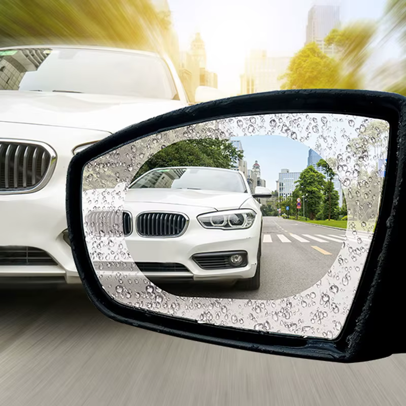 ClearView Rain Shield waterproof car mirror film